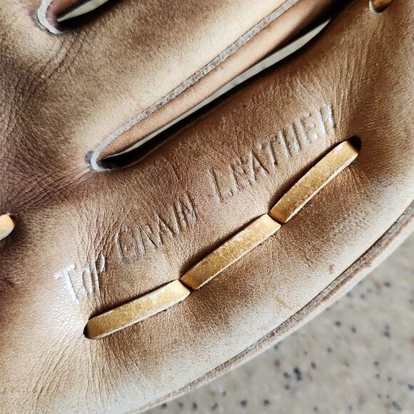 Nesco 4190 Leather Deep Pocket Baseball Glove - Picture 4 of 13
